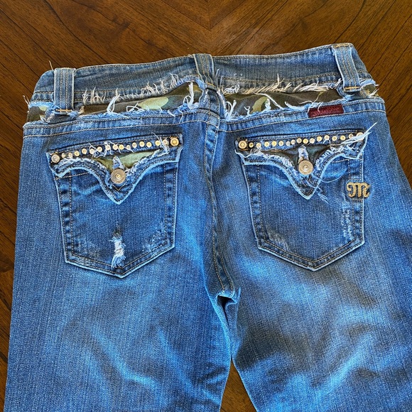 Miss Me Camo & Crystal Jeans - Picture 2 of 12